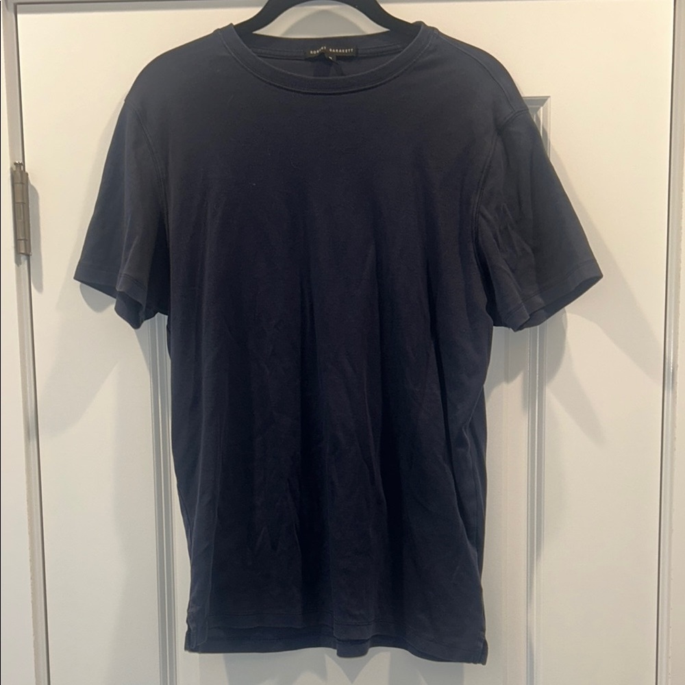 Robert Barakett Navy Blue Short Sleeve Tee